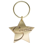 Service Star Key Tag