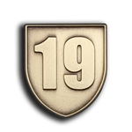 19 Lapel Pin