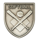 Softball Lapel Pin