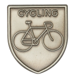 Cycling Lapel Pin