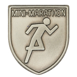 Mini-Marathon Lapel Pin