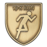 10-K Run Lapel Pin