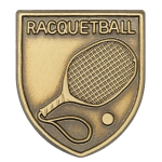 Racquetball Lapel Pin