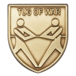 Tug of War Lapel Pin