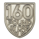 160 LB Lapel Pin