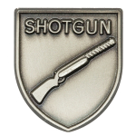 Shot Gun Lapel Pin