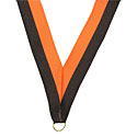 Black & Orange 7/8"X32" Ribbon
