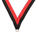 Red & Black 7/8"X32" Ribbon