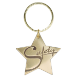 Safety Star Key Tag