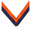 Blue & Orange 1 1/2"X30" Ribbon