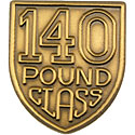 140 LB Lapel Pin