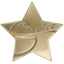 Service Star Medallion