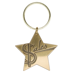 Sales Star Key Tag