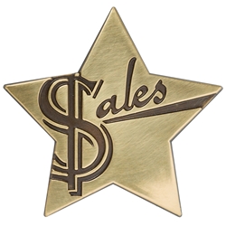 Sales Star Medallion