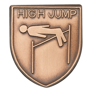 High Jump Lapel Pin