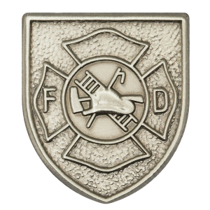 Fire Dept Logo Lapel Pin