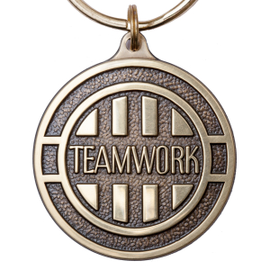 Teamwork Key Tag