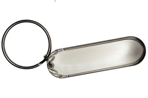 Plain Oblong Key Tag