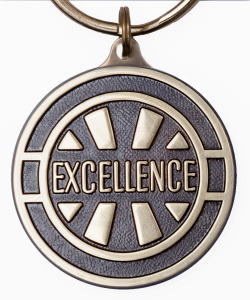 Excellence Key Tag