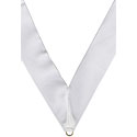 White 1 1/2"X30" Ribbon