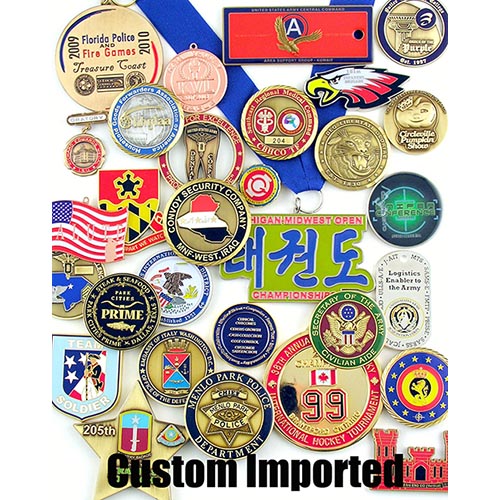 Custom Imported Medals